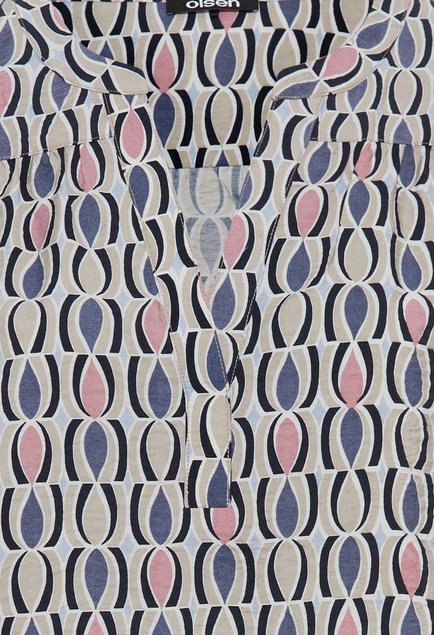 Woven Long Sleeve Blouse