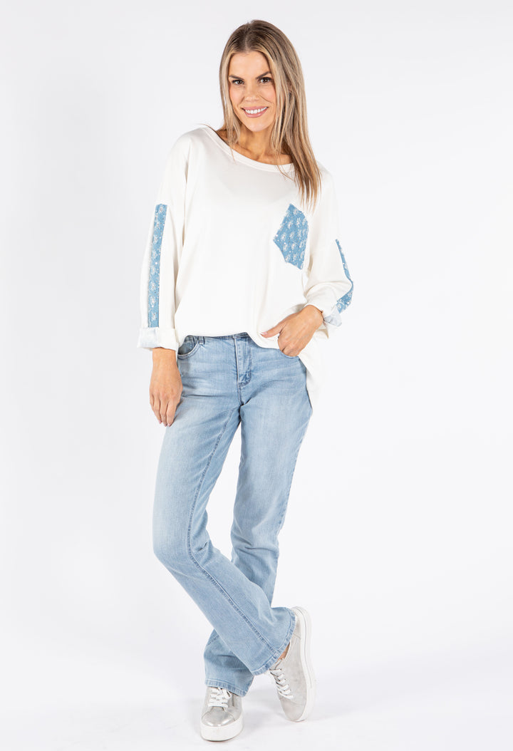 "Ab"solution High Rise Itty Bitty Boot Jeans with Cascading D Pockets