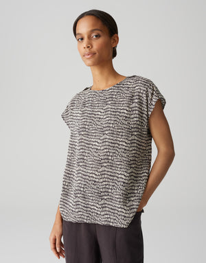 Ferena Splash Blouse