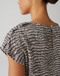 Ferena Splash Blouse