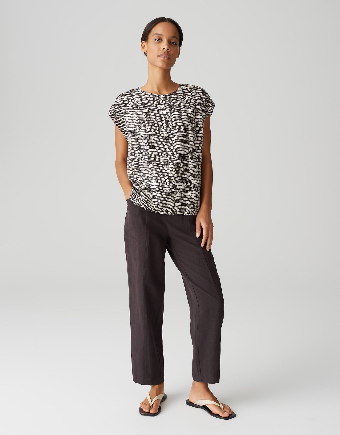 Ferena Splash Blouse