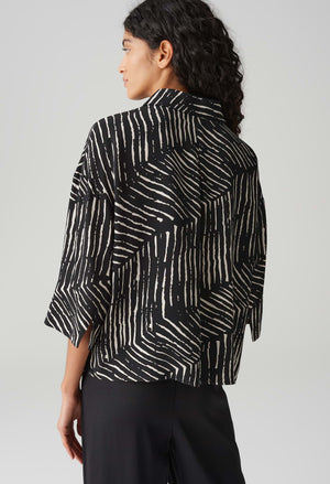 Fiana Palm Leaves Blouse