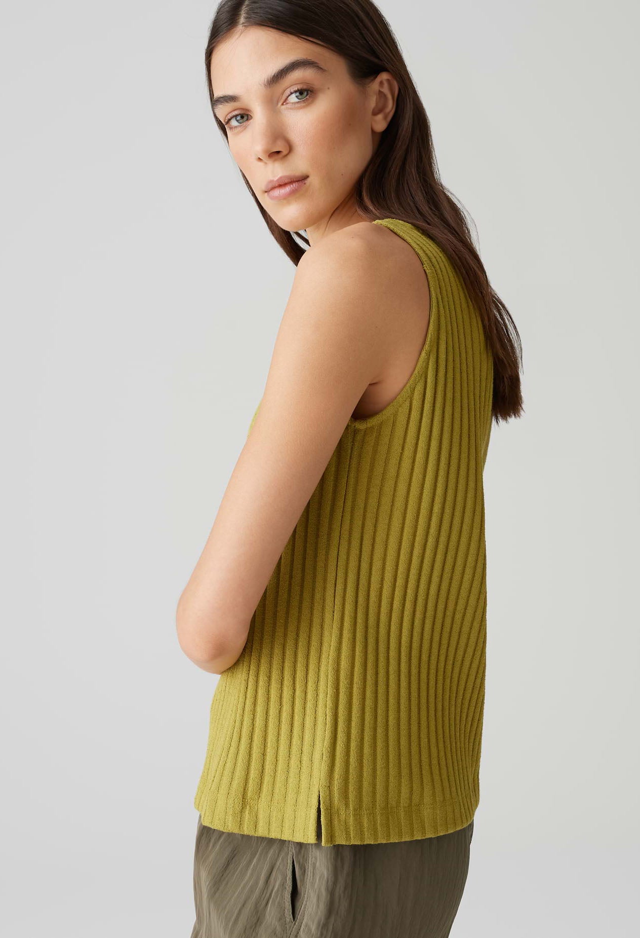 Ipoma Slit Jersey Top