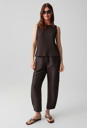 Ipoma Slit Jersey Top