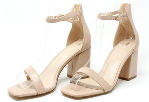 Open Toe Block Heel