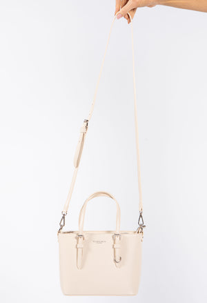 Structured Cross Body Bucket Bag
