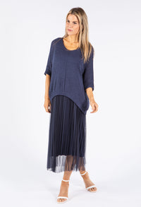 2 Piece Plisse Dress