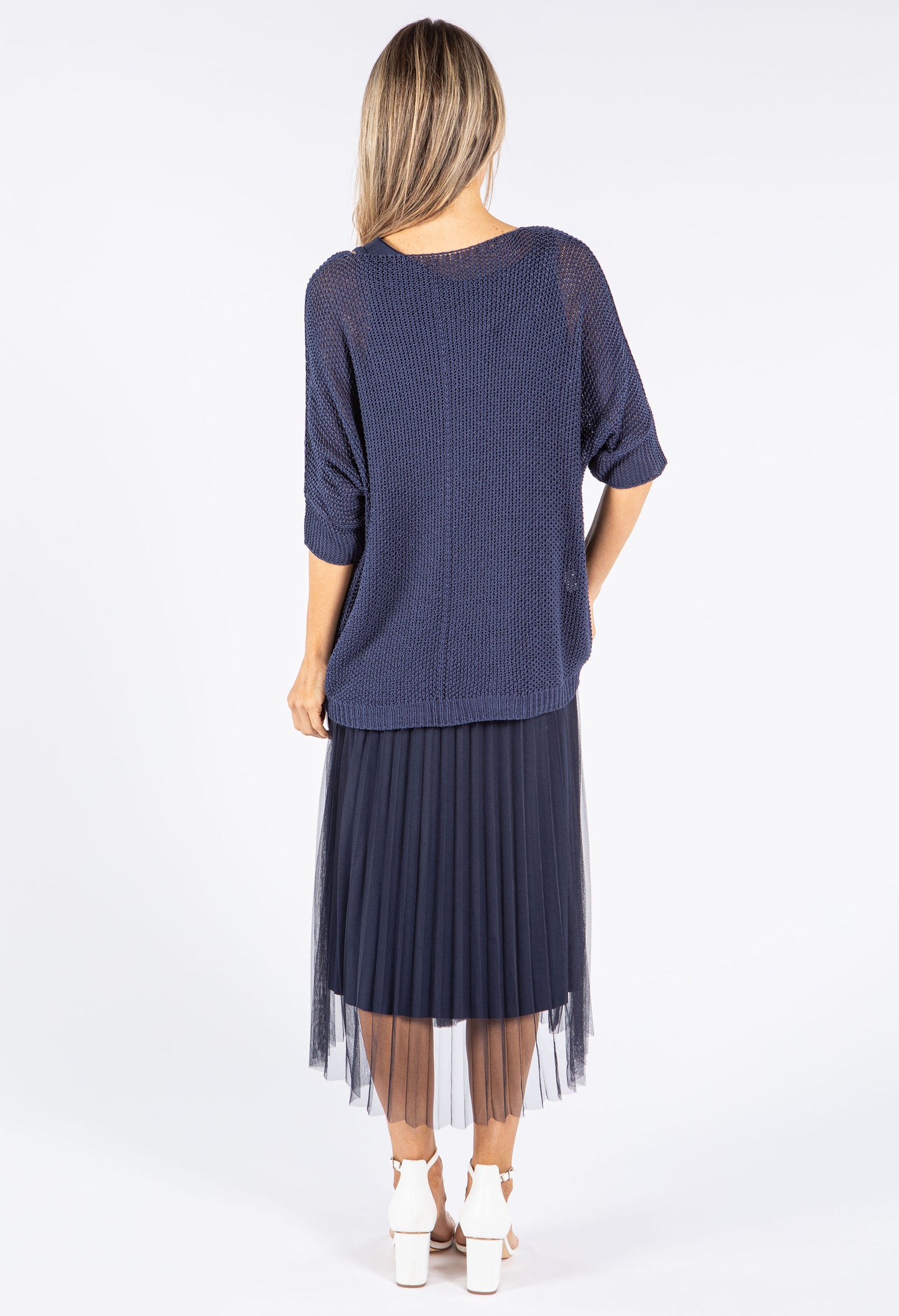 2 Piece Plisse Dress