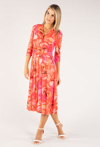Sunset Floral Dress
