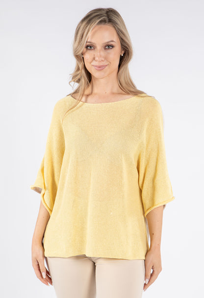 Two Tone Knit Jumper