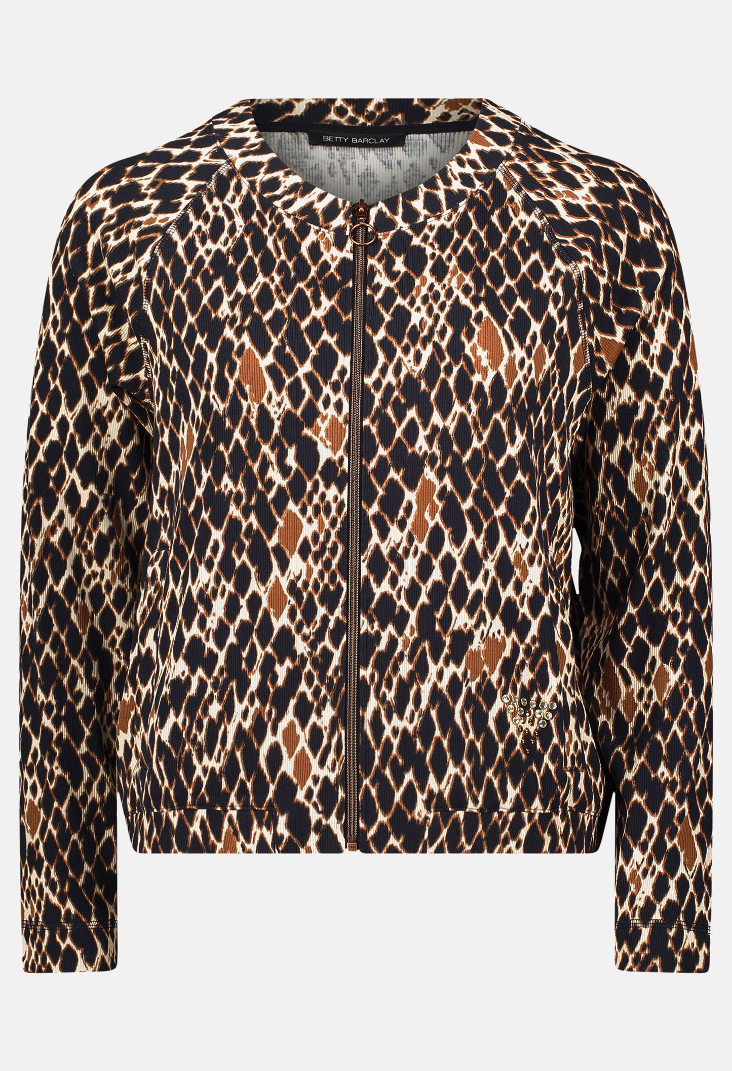 Shirt Jacket with Ribbed Structure