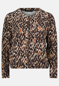 Shirt Jacket with Ribbed Structure