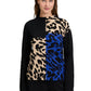 Leopard Knit Pullover