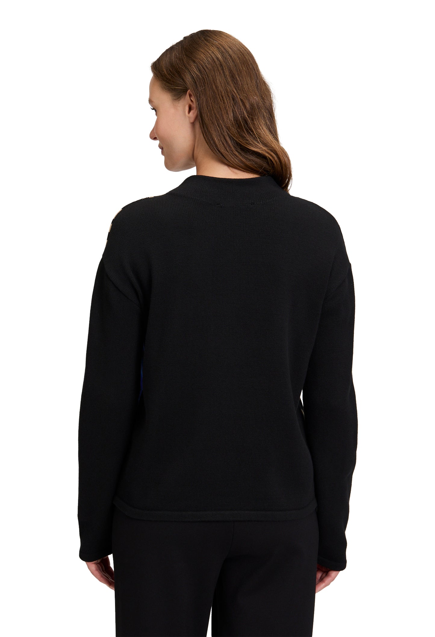 Leopard Knit Pullover