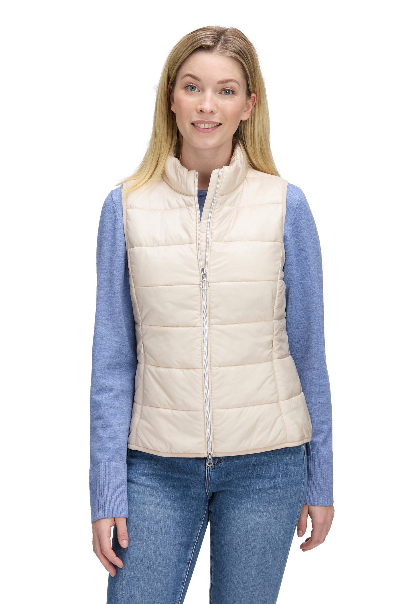 Quilted Zip-Up Gilet