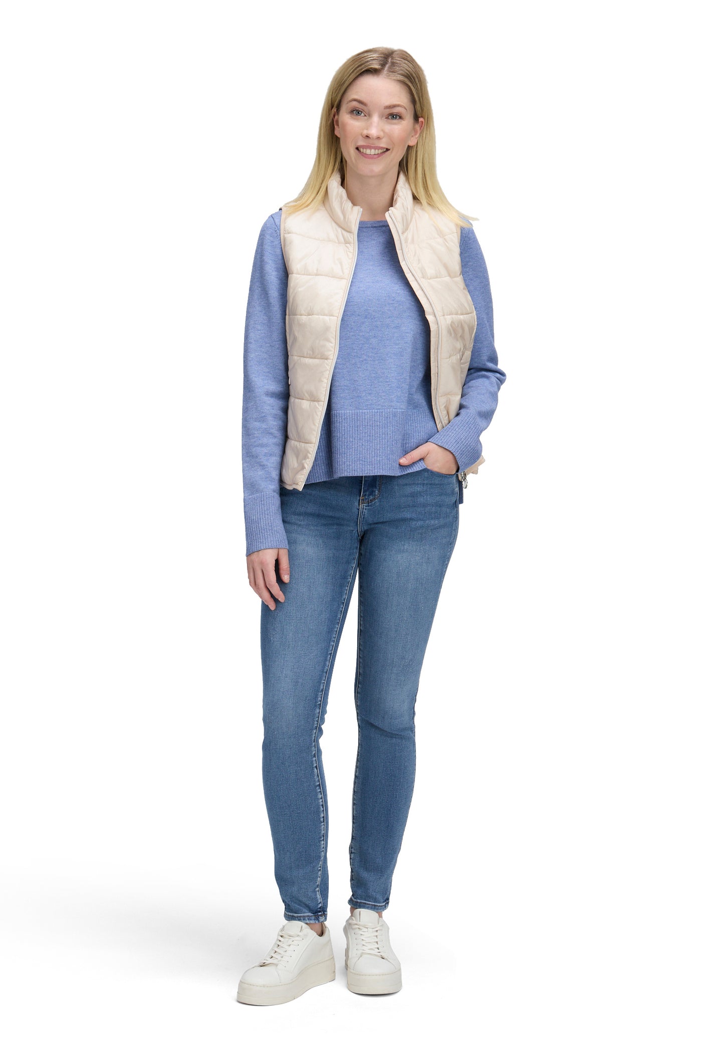 Quilted Zip-Up Gilet