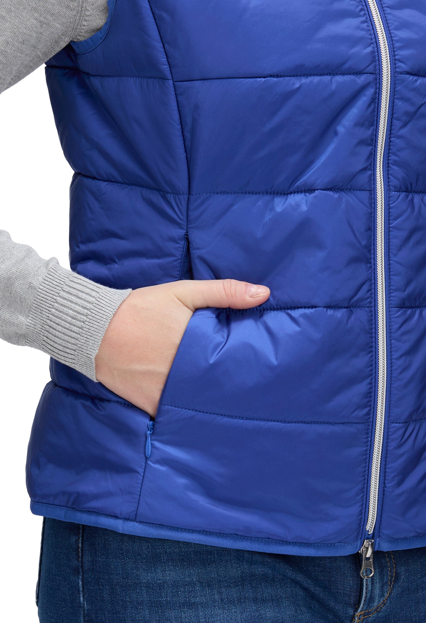 Quilted Zip-Up Gilet
