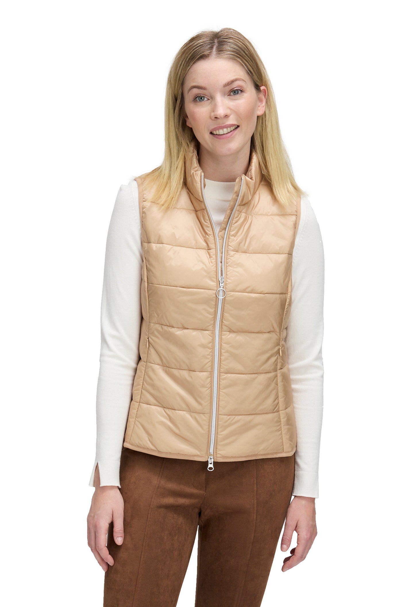 Quilted Zip-Up Gilet