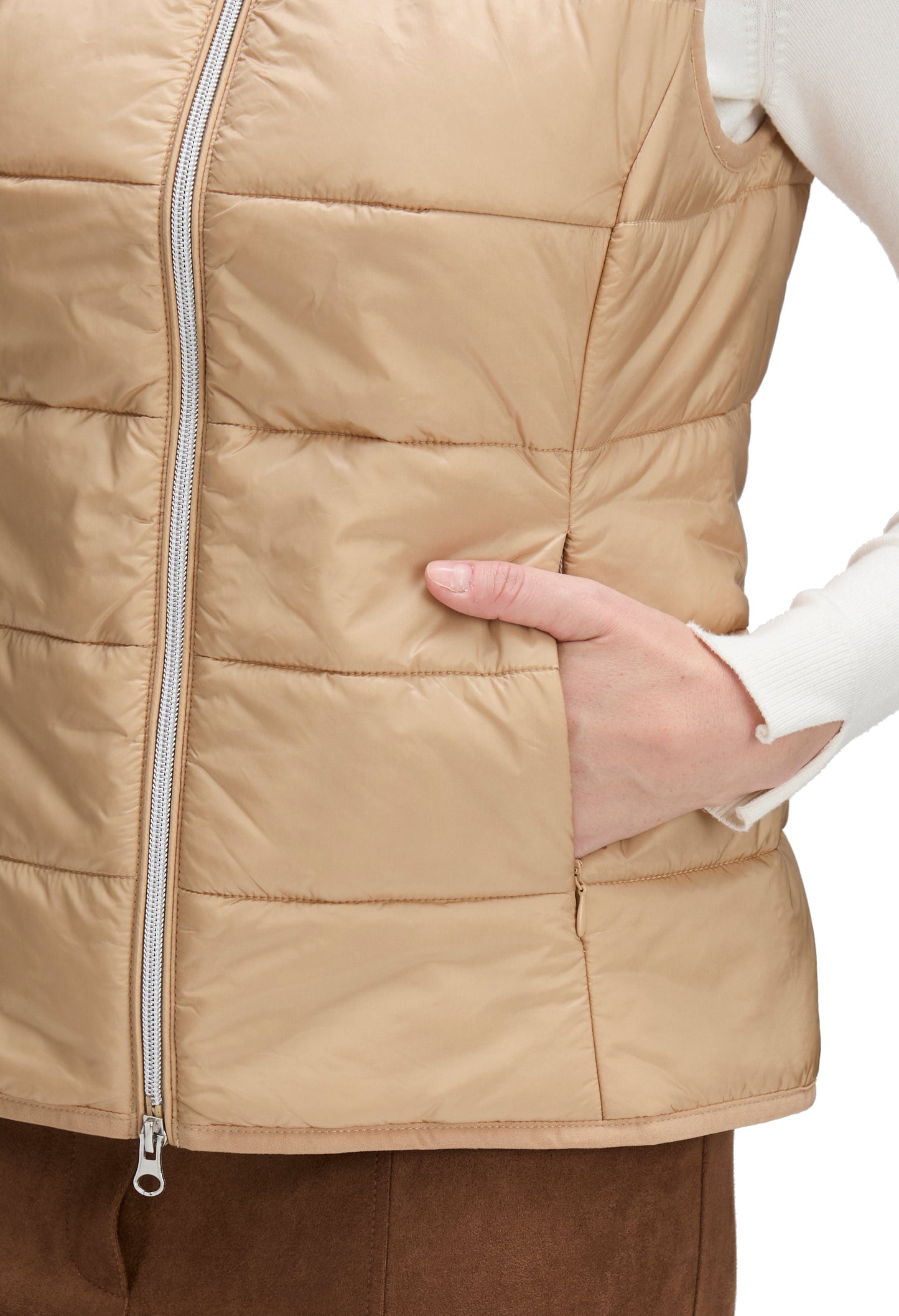 Quilted Zip-Up Gilet
