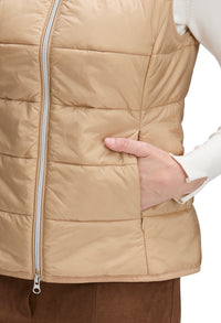 Quilted Zip-Up Gilet