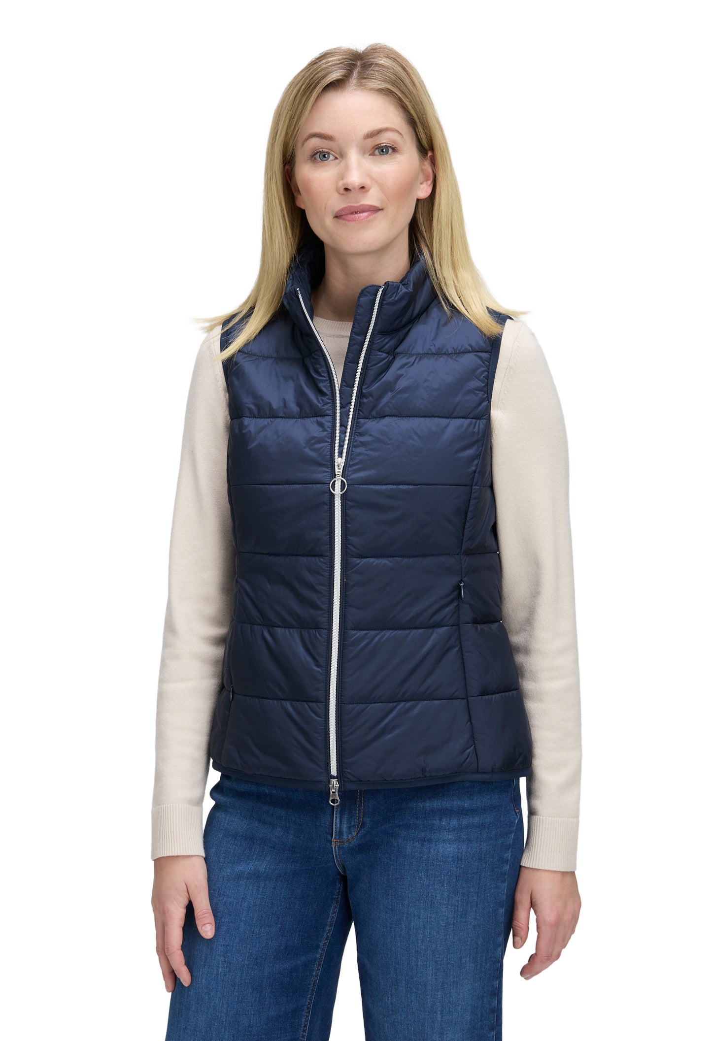 Quilted Zip-Up Gilet