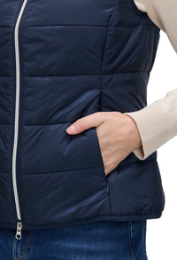 Quilted Zip-Up Gilet