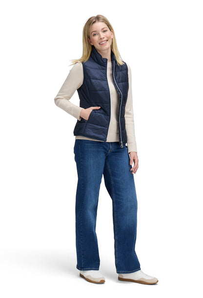 Quilted Zip-Up Gilet