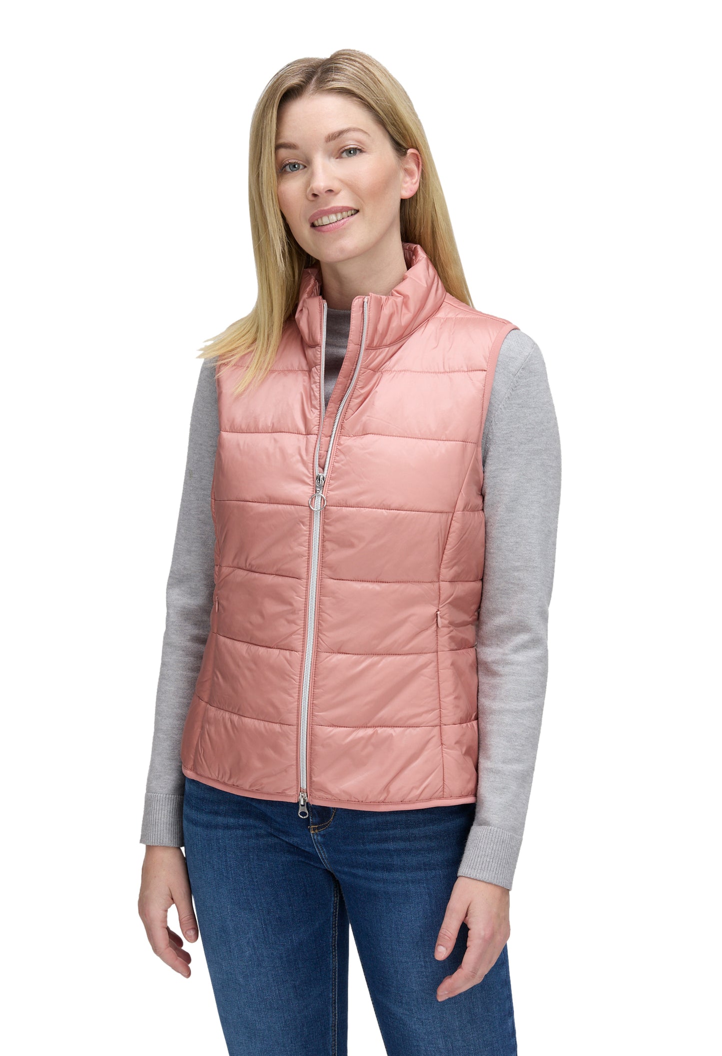Quilted Zip-Up Gilet