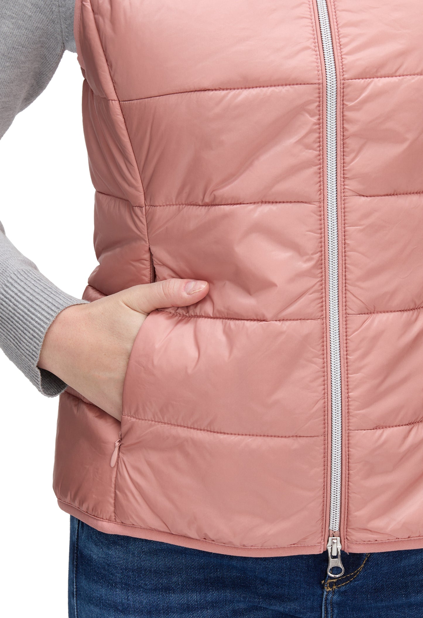 Quilted Zip-Up Gilet
