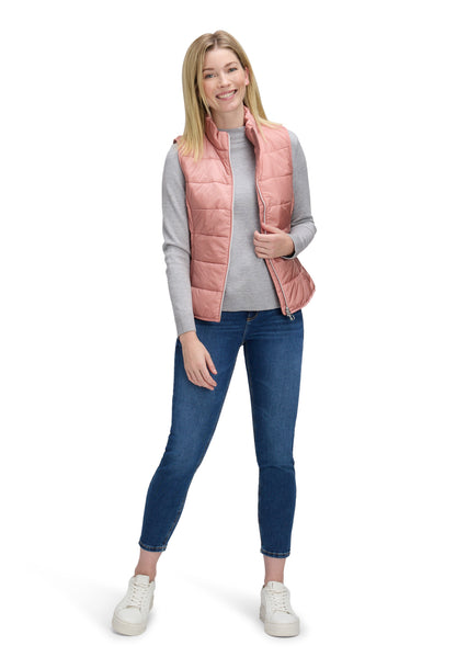 Quilted Zip-Up Gilet