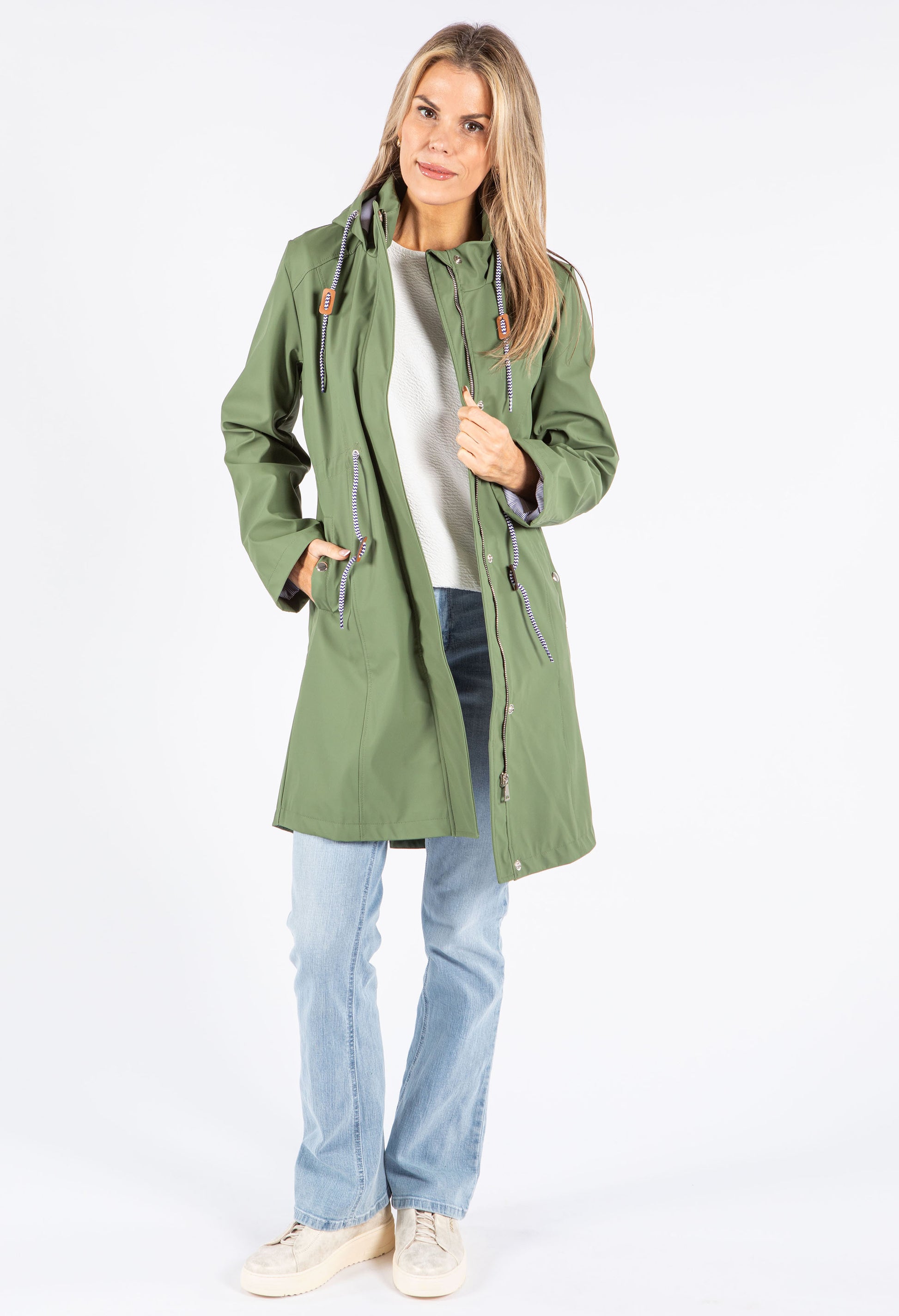 Pamela Scott Lottie Rain Coat