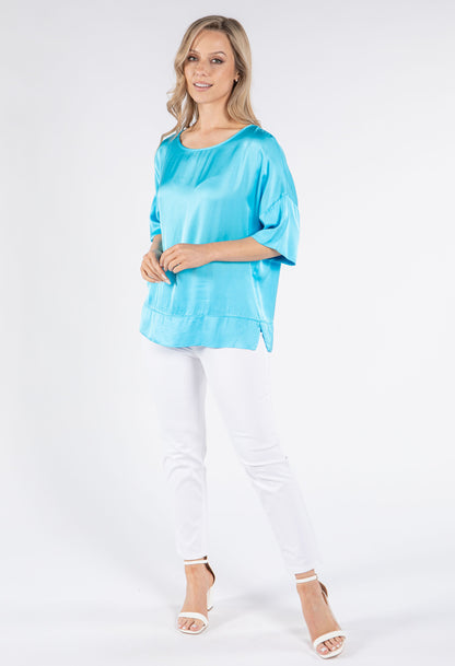 Satin Feel Summer Top