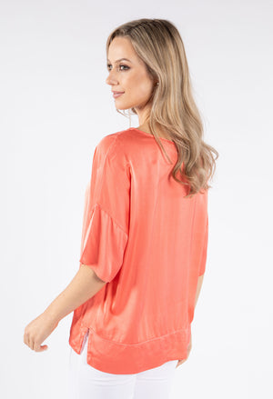 Satin Feel Summer Top