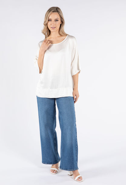 Satin Feel Summer Top