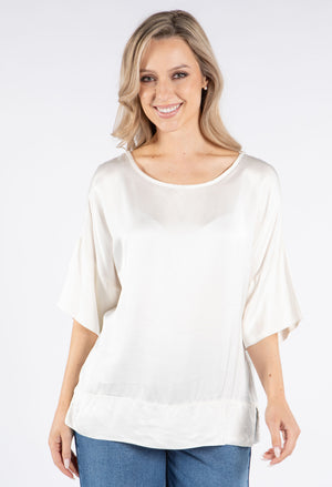 Satin Feel Summer Top