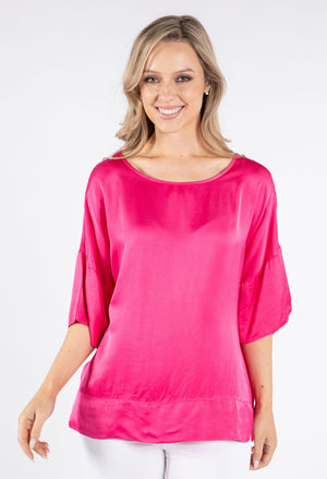 Satin Feel Summer Top