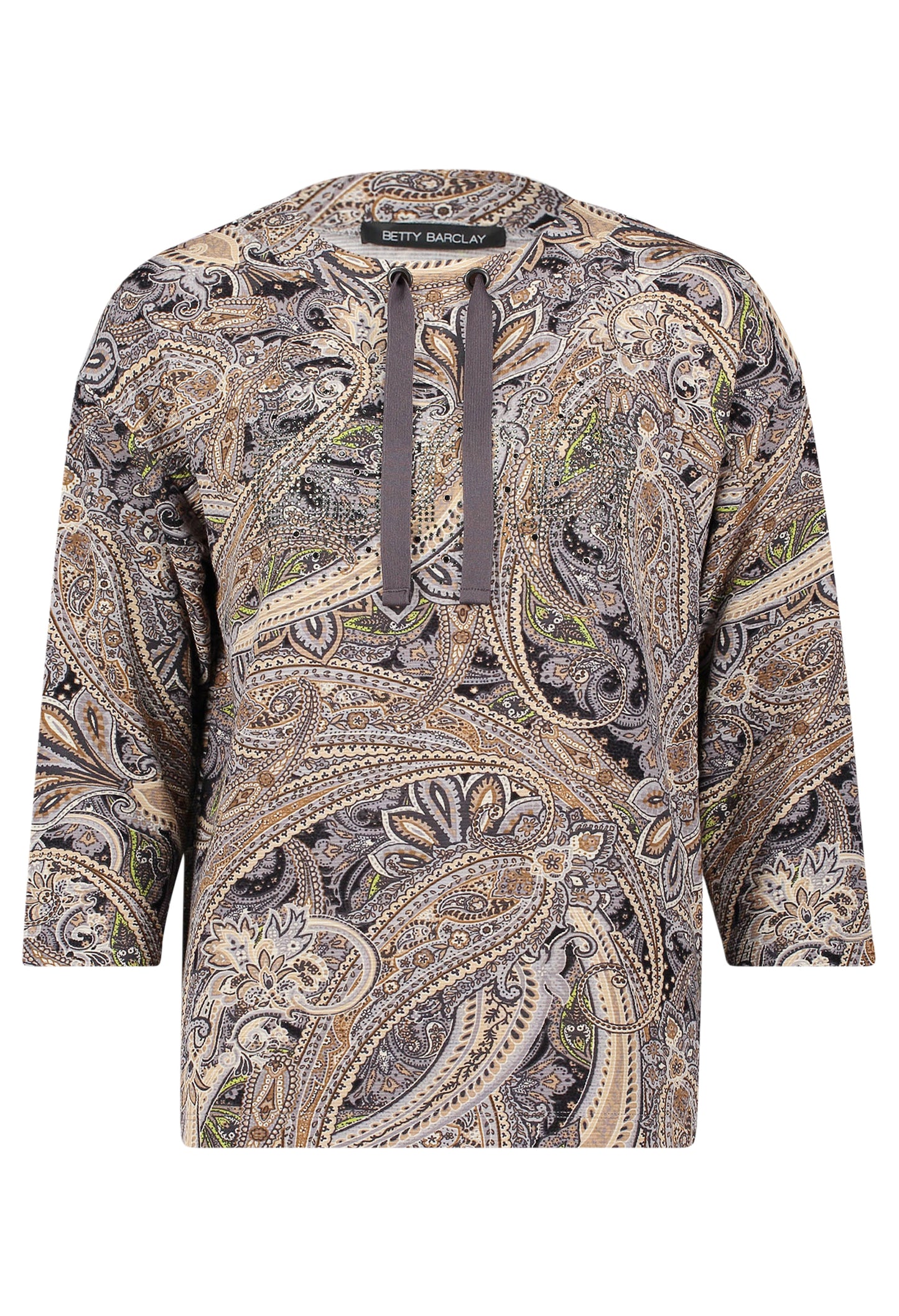 Paisley Print Sweater