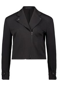 Rhinestone Biker Style Jacket