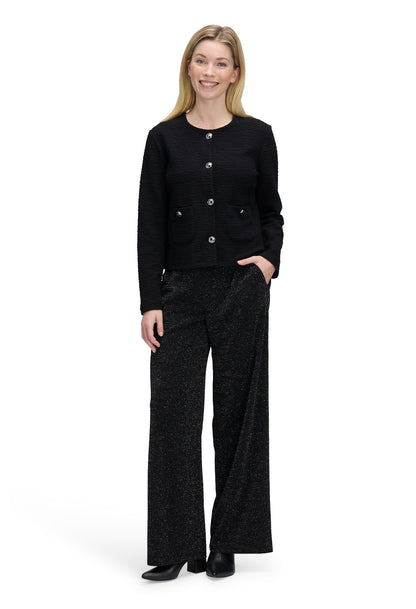 Slim Fit Textured Jacket