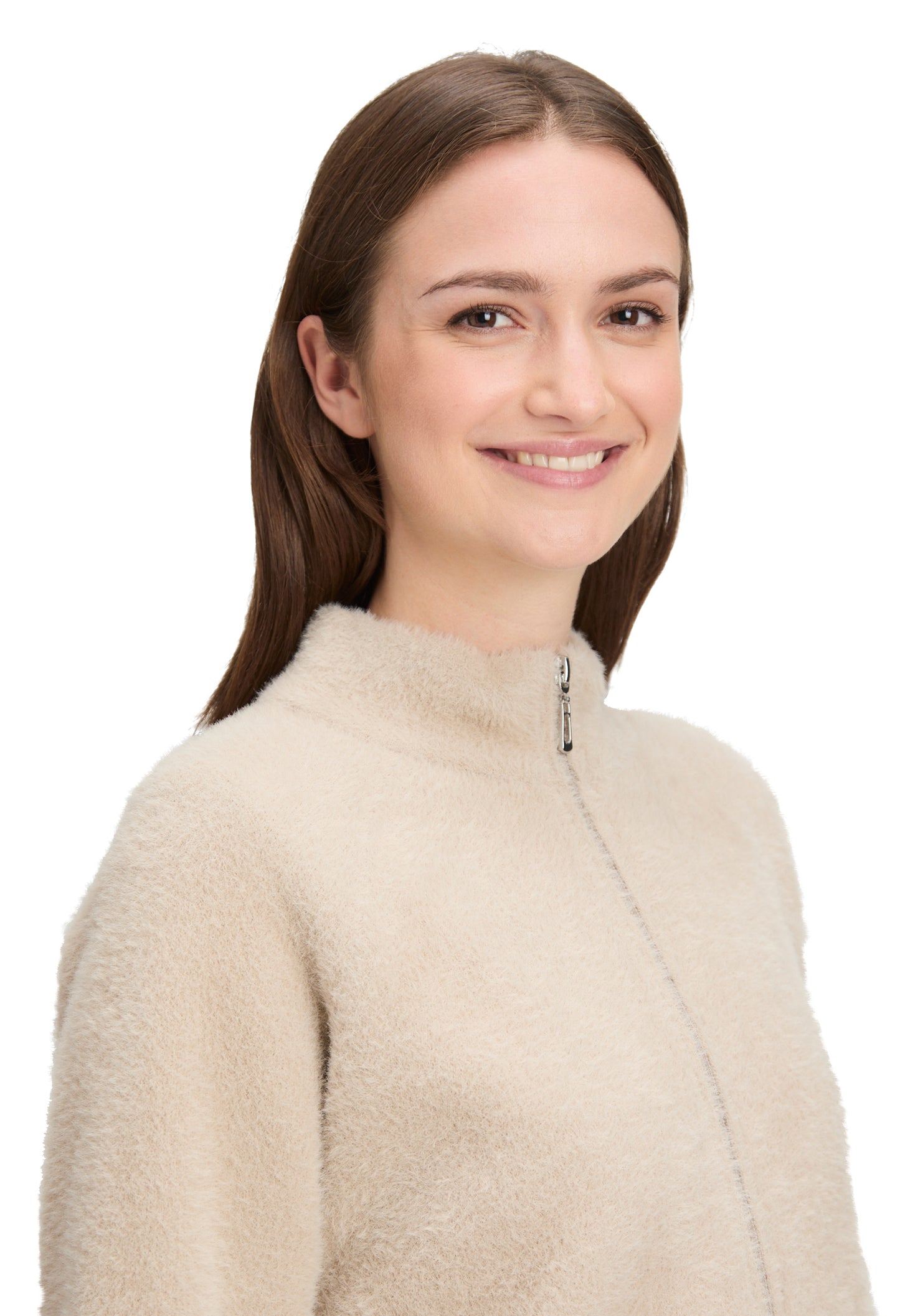 Knitted Zip-Up Jacket