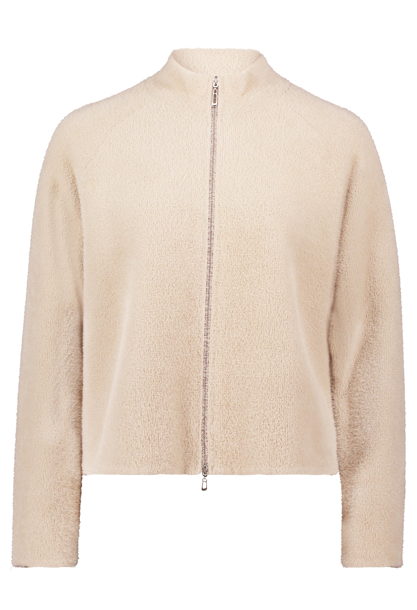 Knitted Zip-Up Jacket