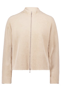 Knitted Zip-Up Jacket