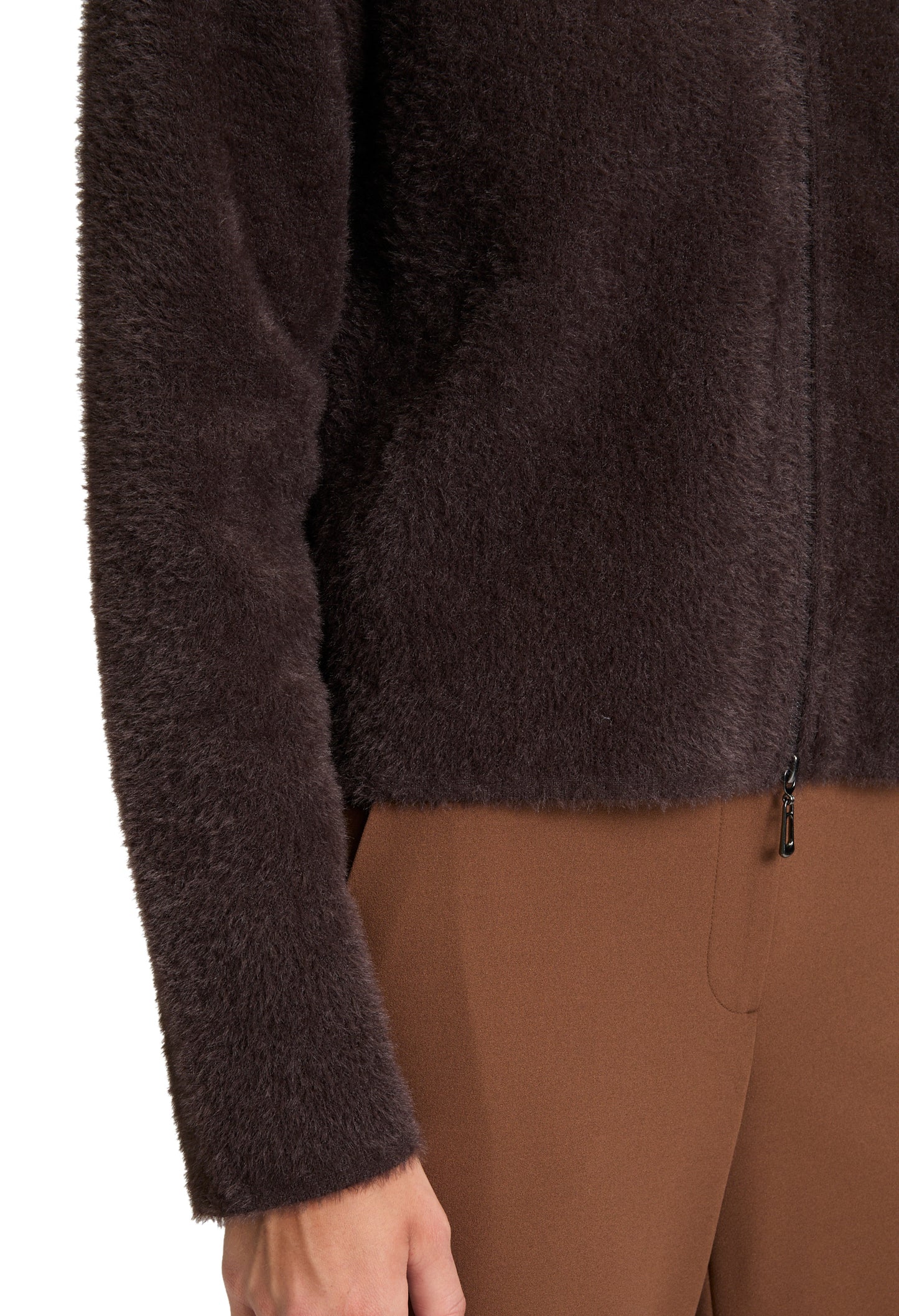 Knitted Zip-Up Jacket