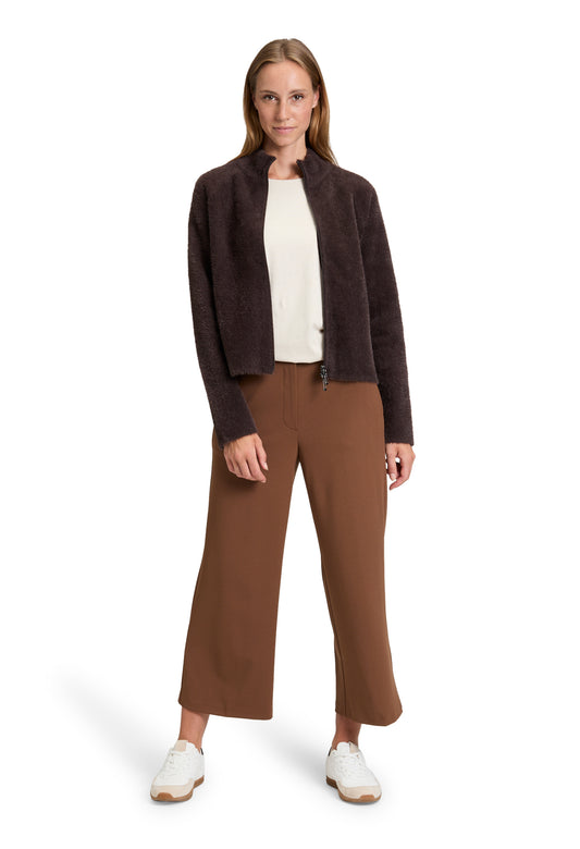 Knitted Zip-Up Jacket