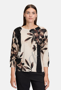 Floral Knit Jumper