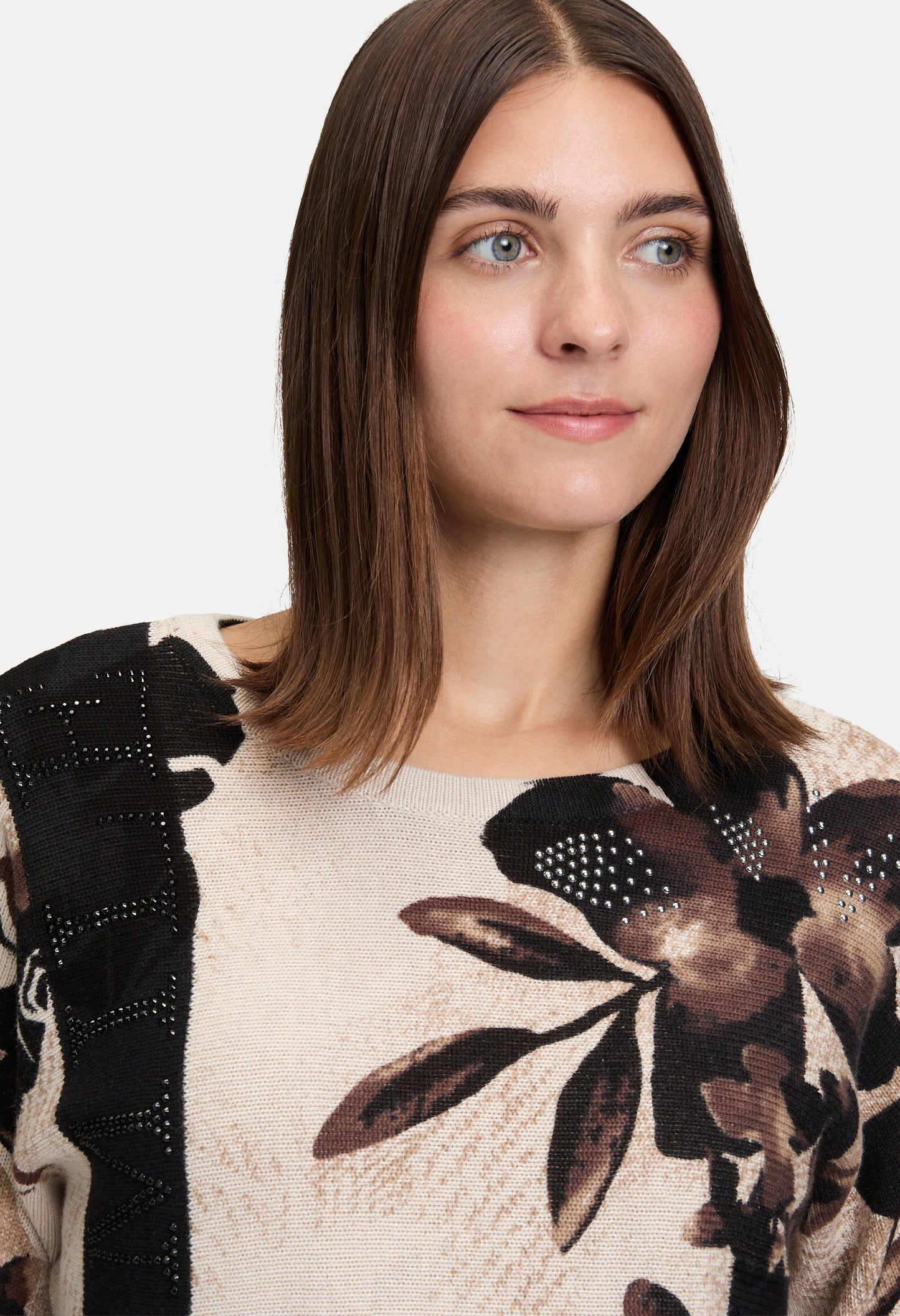 Floral Knit Jumper