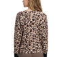 Animal Print Fine Knit Jumper