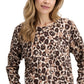 Animal Print Fine Knit Jumper