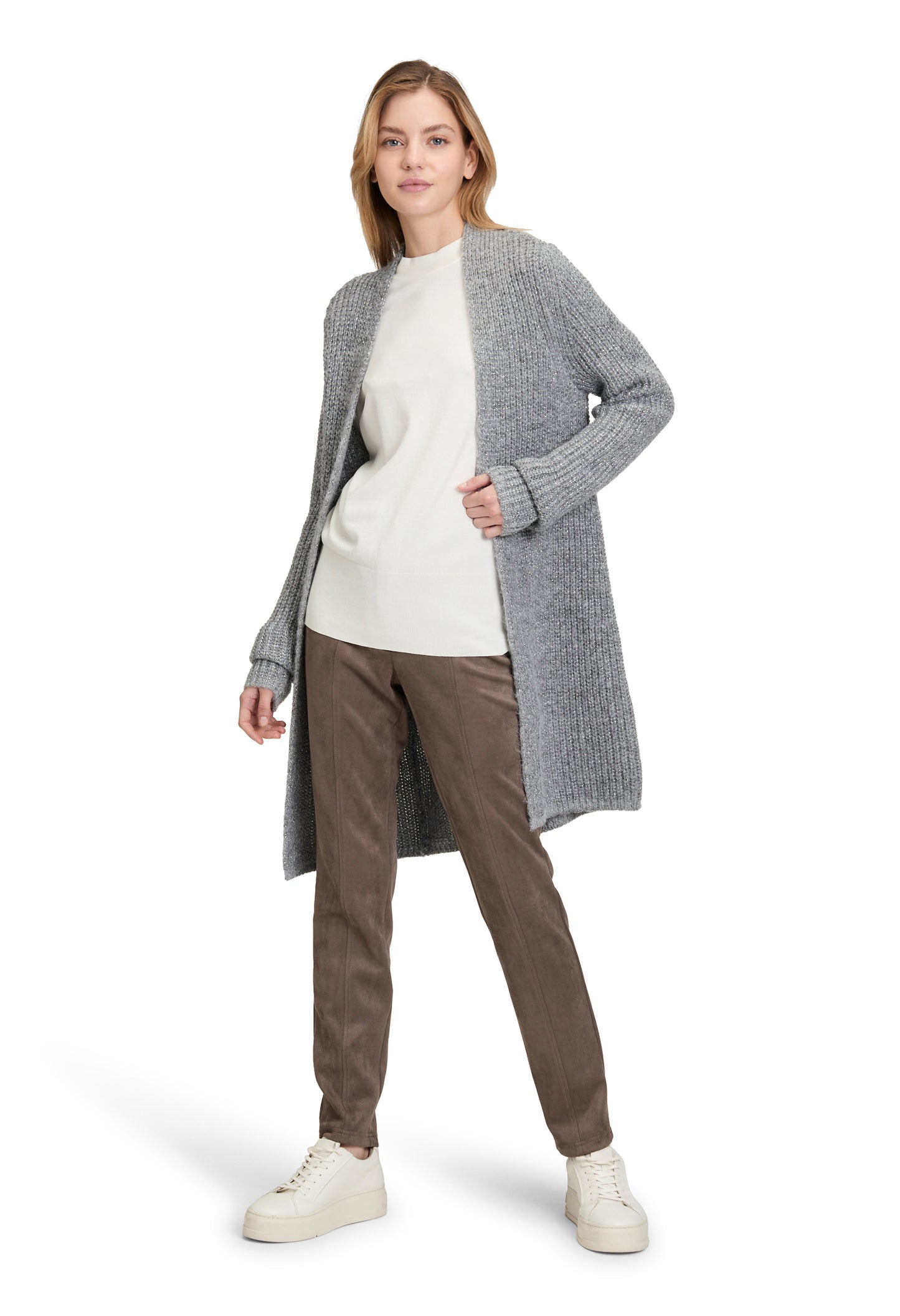 Chunky Knit Longline Cardigan