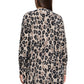 Animal Print Longline Cardigan